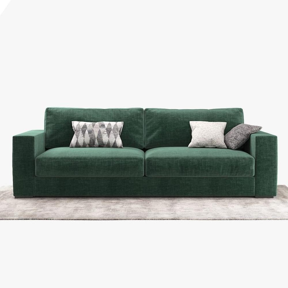 SILLON RECK COLOR VERDE DE 3CUERPOS SILLON RECK COLOR VERDE DE 3CUERPOS