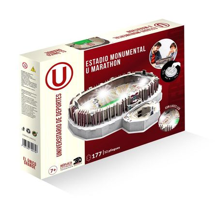 Estadio MONUMENTAL U MARATHON con Luces 3D U3DST2L Estadio MONUMENTAL U MARATHON con Luces 3D U3DST2L