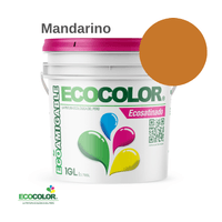 Pintura Ecológica ECOSATINADO 1 Galón Mandarino