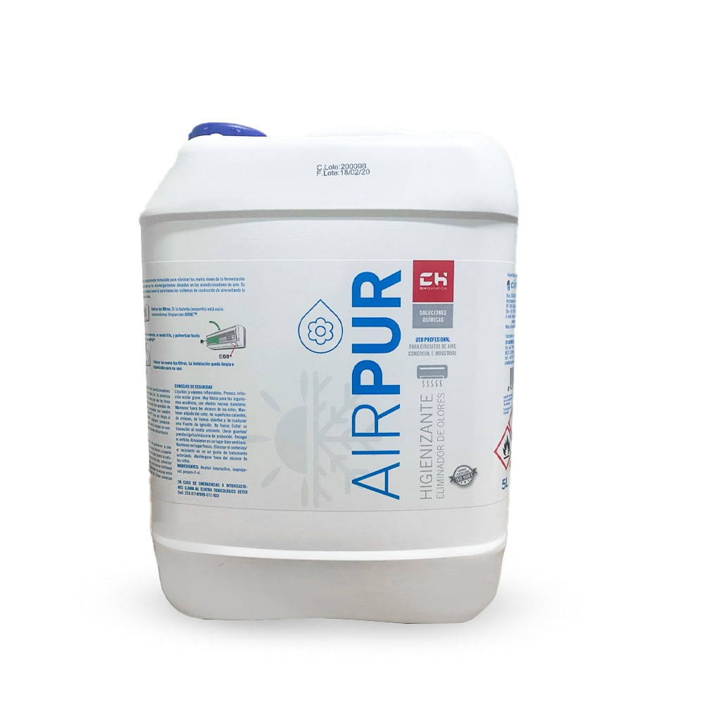 Airpur Limpiador de Aire Acondicionado, Galonera 5 Lts Airpur Limpiador de Aire Acondicionado, Galonera de 5 Lts Airpur Limpiador de Aire Acondicionado, Galonera 5 Lts Airpur Limpiador de Aire Acondicionado, Galonera de 5 Lts