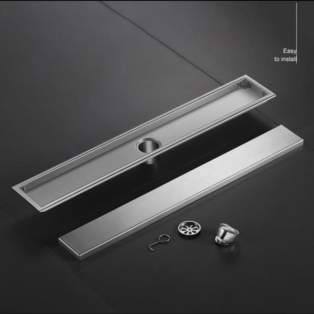 Sumidero Reversible de Acero Inoxidable SUS 304 10x50cm