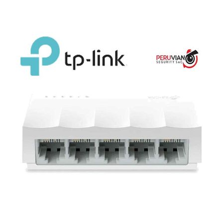 Switch Tplink TP-LS1005 de 5 Puertos 10/100Mbps de escritorio Switch Tplink TP-LS1005 de 5 Puertos 10/100Mbps de escritorio