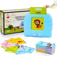 Tarjetas Flash Interactivas Audibles Bilingües Para Niño