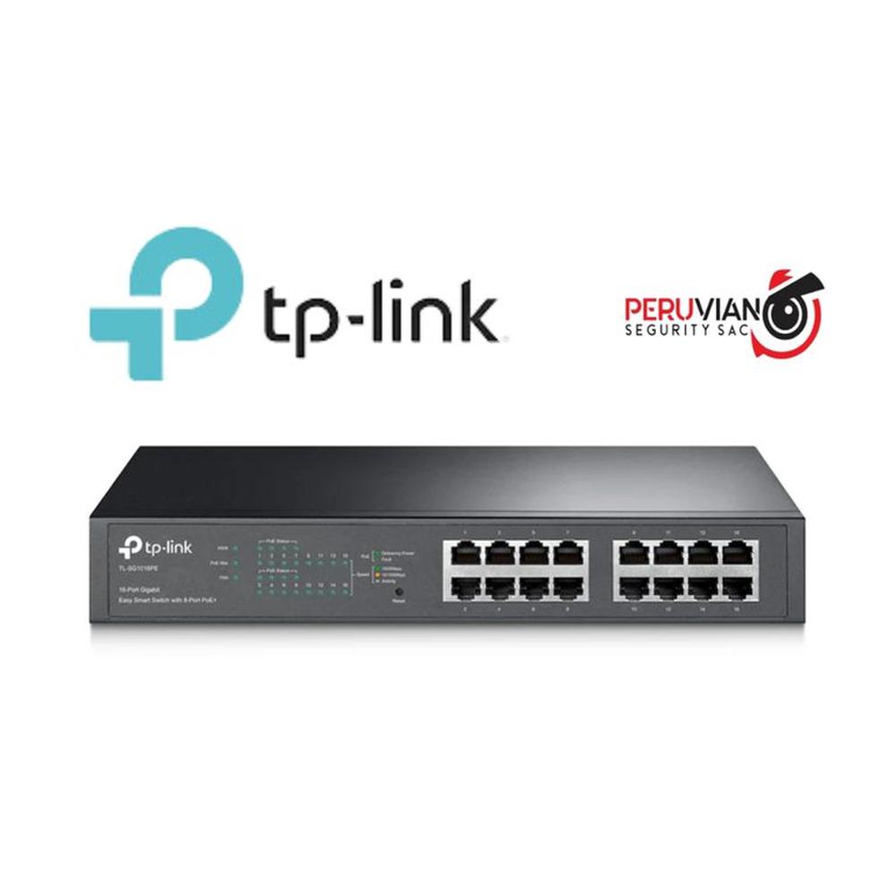 Switch Tplink TP-TL-SG1016D de 16 Puertos Gigabit Switch Tplink TP-TL-SG1016D de 16 Puertos Gigabit