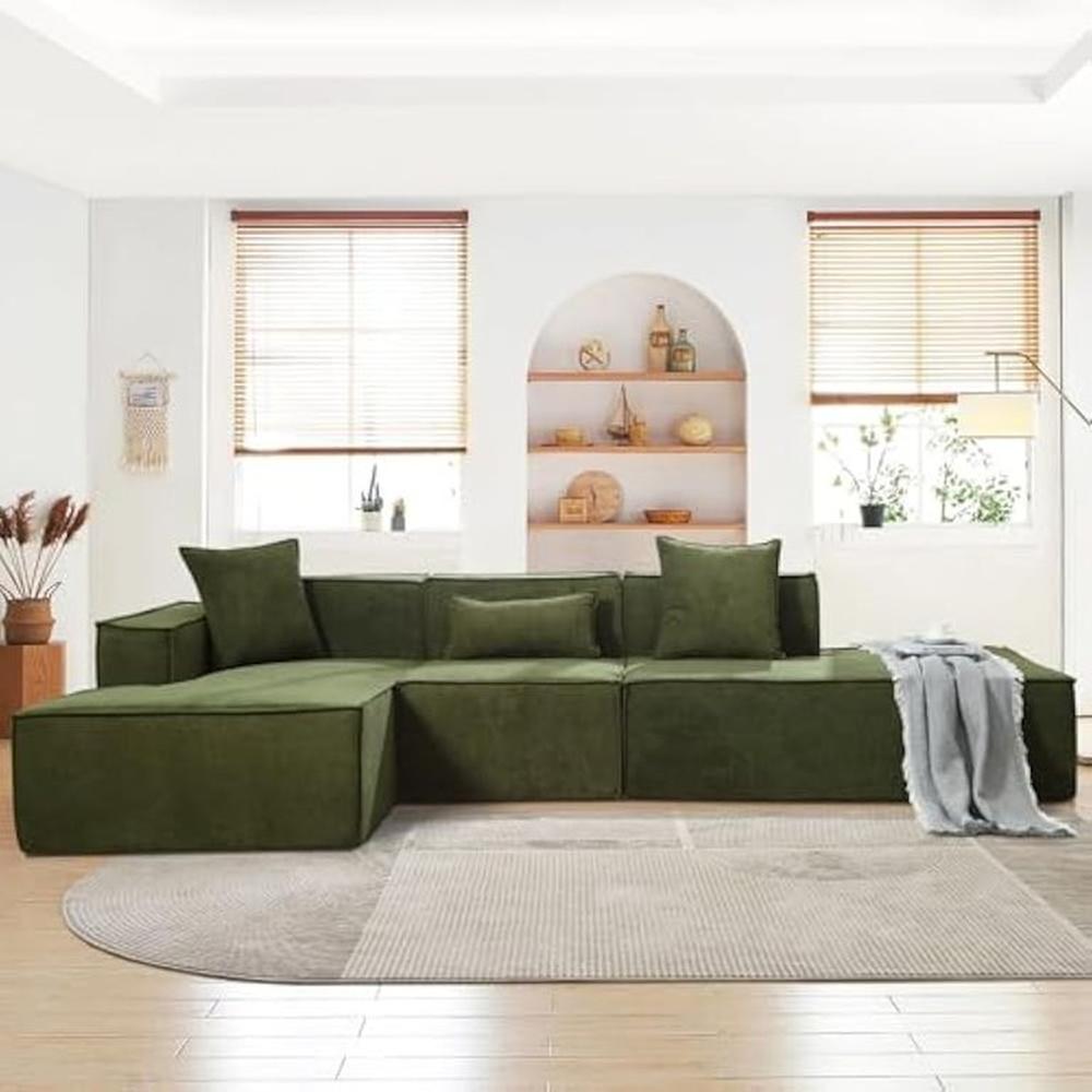 Seccional BRITANI 2.0 COLOR VERDE OSCURO