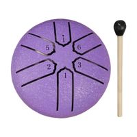 Tambor de Lluvia o Lengüeta 3"" de 6 notas – Sonido Relajante