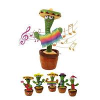 Juguete Cactus Bailarín Musical Imita Con Ropa