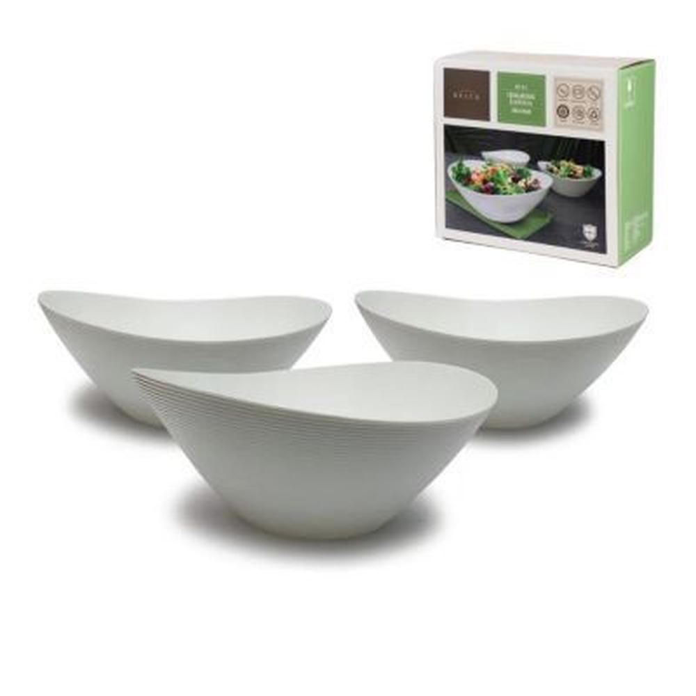 Set de 3 Ensaladeras Belia  ECOVIDRIO