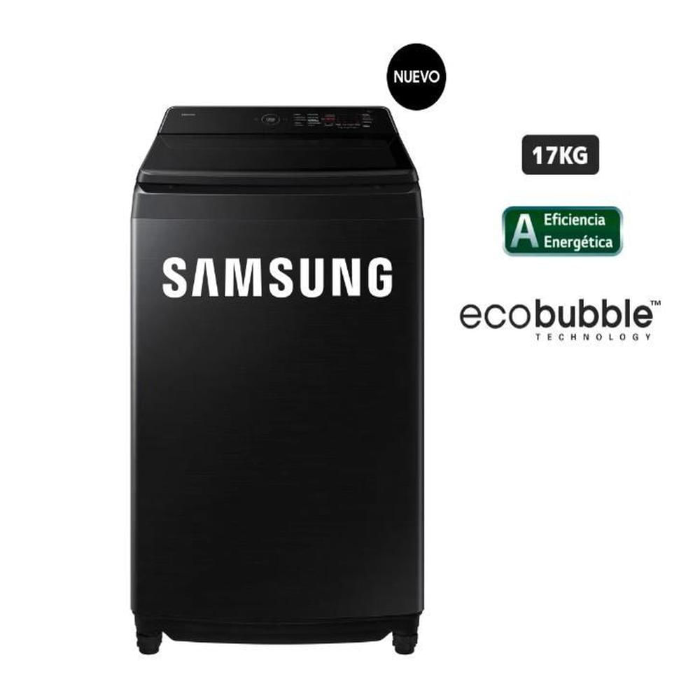 Lavadora Automática Samsung Wa80F17S8Bpe 17 Kg Negro