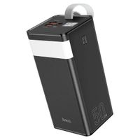 Power Bank 50000 mha LED Display Carga Rápida 22.5W HOCO J86A - negro