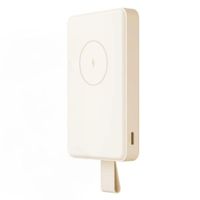 Power Bank Magnetico Xiaomi 6000mAh carga inalámbrica de 15W - Blanco