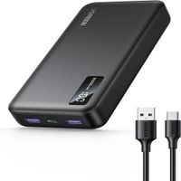 Power Bank UGREEN 20000 Carga Rápida 22W Tipo C Bidireccional
