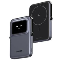Power Bank Ugreen Carga inalambrica Magnetico 5000mha con Soporte