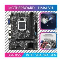 PLACA MADRE INTEL H61 BOX 2DA 3RA GEN LGA 1155 DDR3 M2 SATA