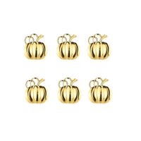 HALLOWEEN Porta servilletas set de 6 pcs calabaza multicolor