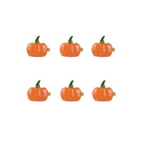 HALLOWEEN Porta servilletas set de 6 pcs calabaza multicolor