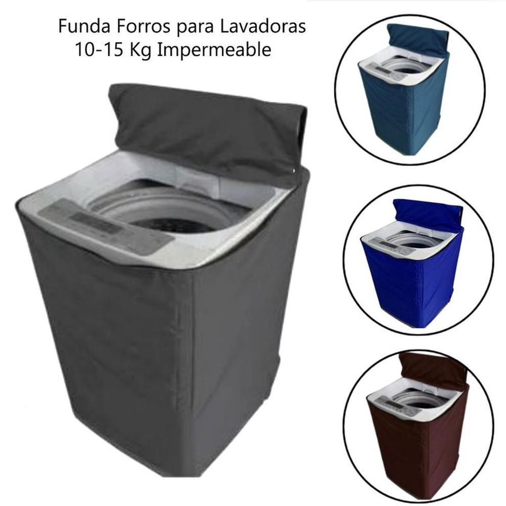 Funda Forros de Lavadora 10-15 Kg Color Aleatorio