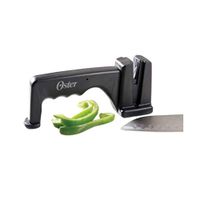 Afilador de Cuchillos Mango Ergonómico Negro OSTER 75979-01