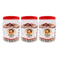 Snacks de Vacuno Dentitoy Frasco 1 kg Pack x 3