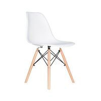 Silla De Comedor Diseño Eames Be Polipropileno Blanco Ofideas