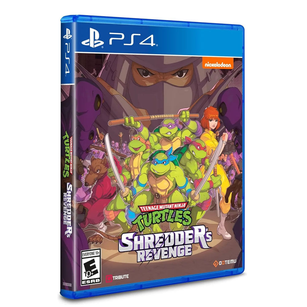 Videojuego Teenage Mutant Ninja Turtles Shredder's Revenge Ps4