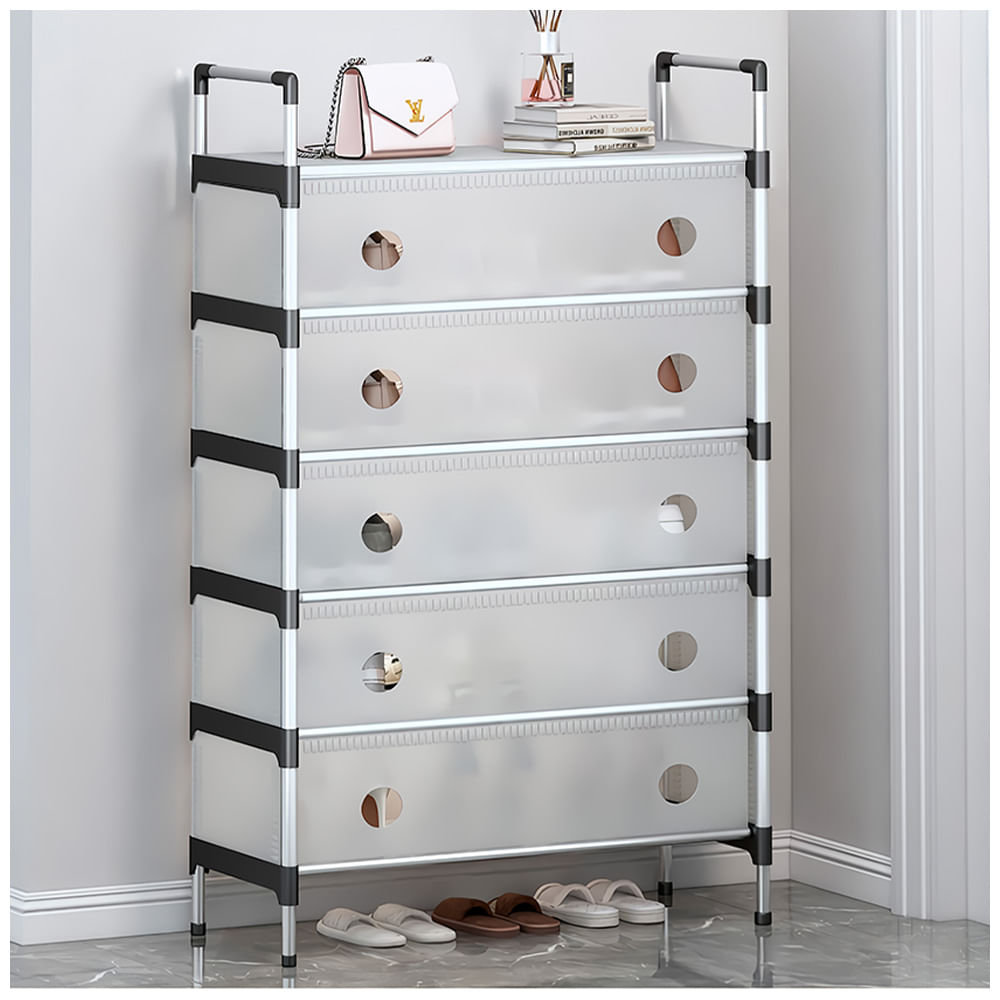 Zapatera de 5 Niveles Elegante Desmontable Moderna BL XJ6