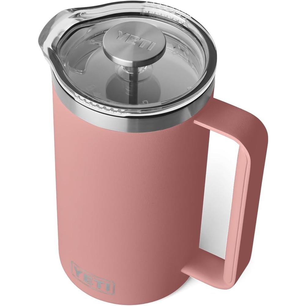 YETI Rambler Cafetera de Prensa con filtro de 34 oz | Palo Rosa