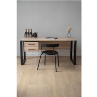 Escritorio Industrial Moderno Ramiro Rovere 2 Cajones TU MESITA