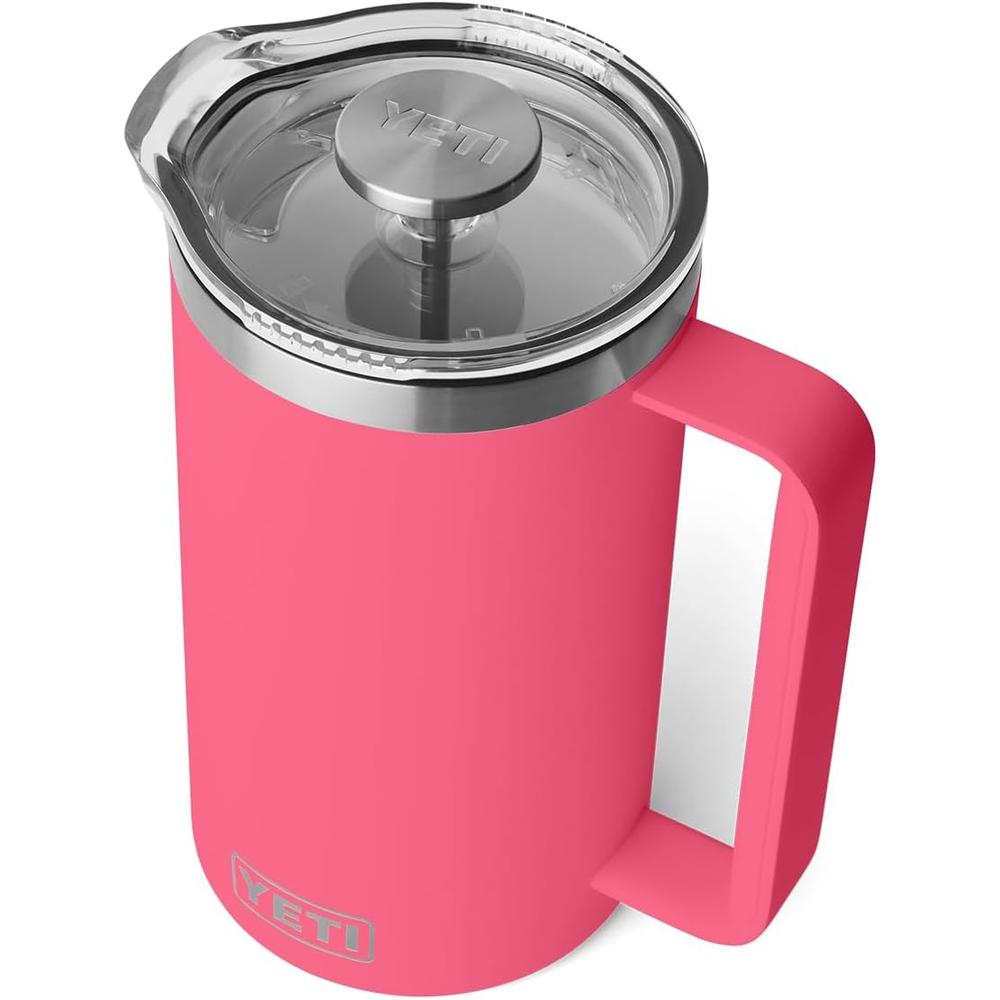 YETI Rambler Cafetera de Prensa con filtro de 34 oz | Rosa