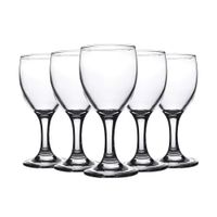 Copas Vino Blanco Windsor 190ml Vidrio Set 6 Piezas