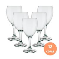 Copas Windsor Vino Tinto 250ml Nadir Set x12 Copas Medianas