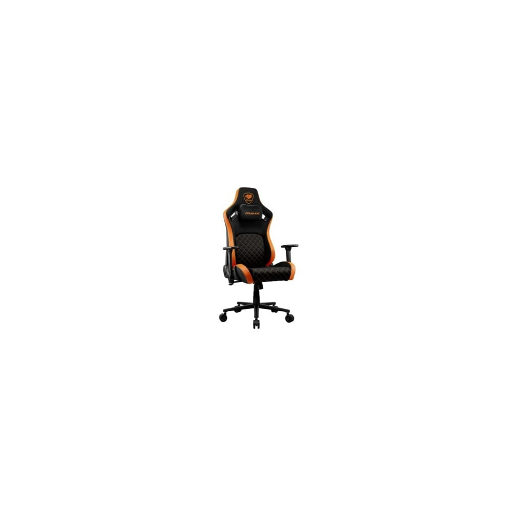 Silla Gaming Cougar Defensor F con soporte ergonómico, ajuste de altura y diseño moderno en negro