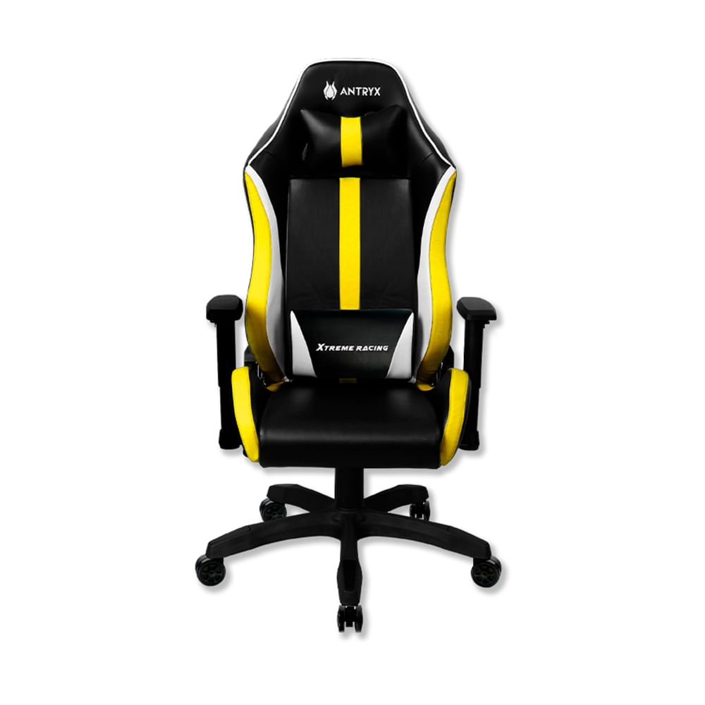 Silla gaming ANTRYX Nova en color amarillo - Comodidad y estilo para tus sesiones de juego