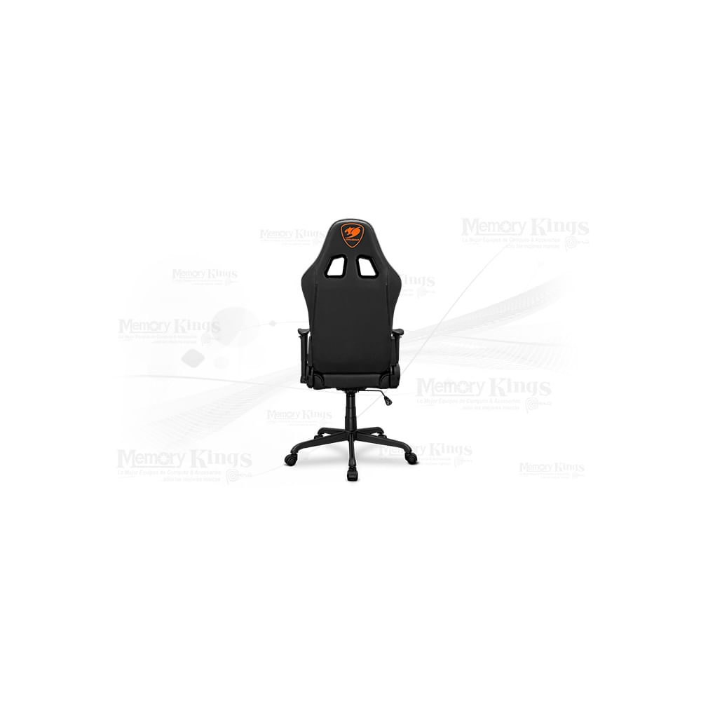 Sillón gamer Cougar Armor Elite - Negro, cuero PVC y acero, ergonomía premium para largas sesiones