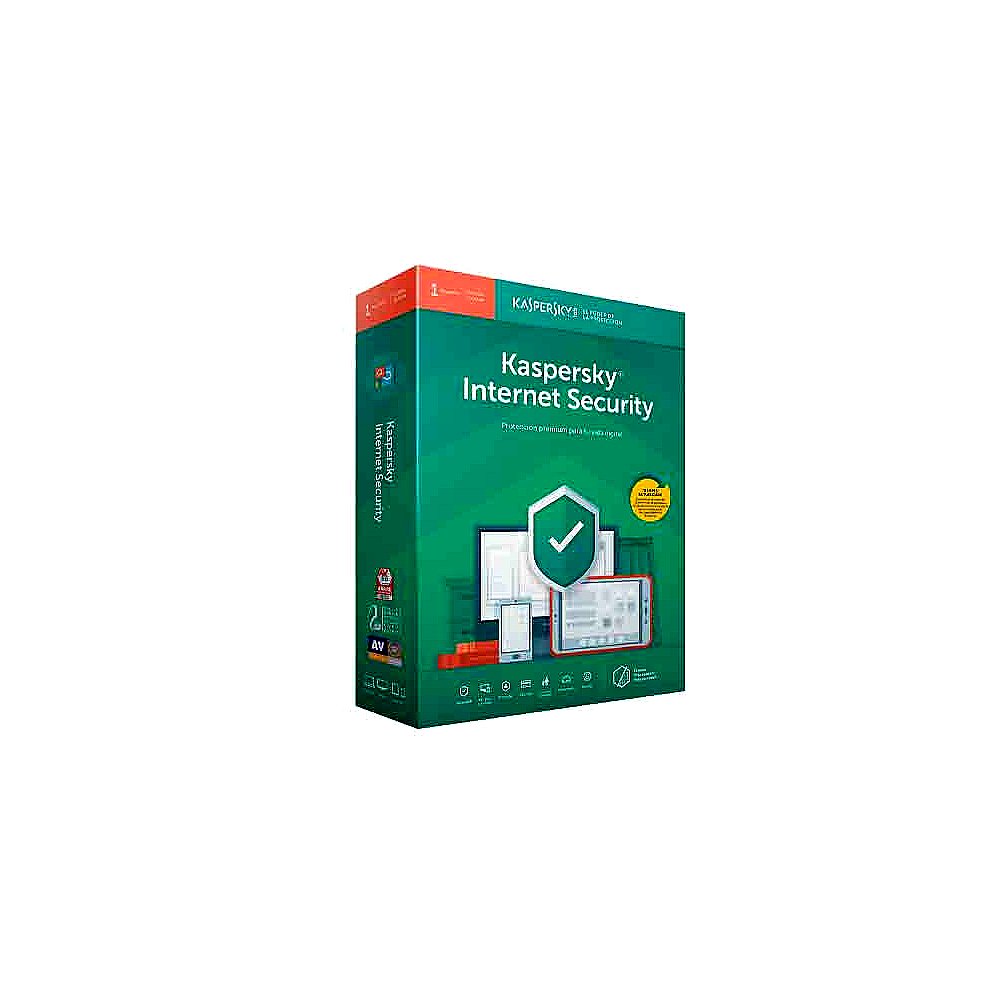 Kaspersky Internet Security 2023 - Protección Total Online, Licencia para 1 Dispositivo, Versión Di