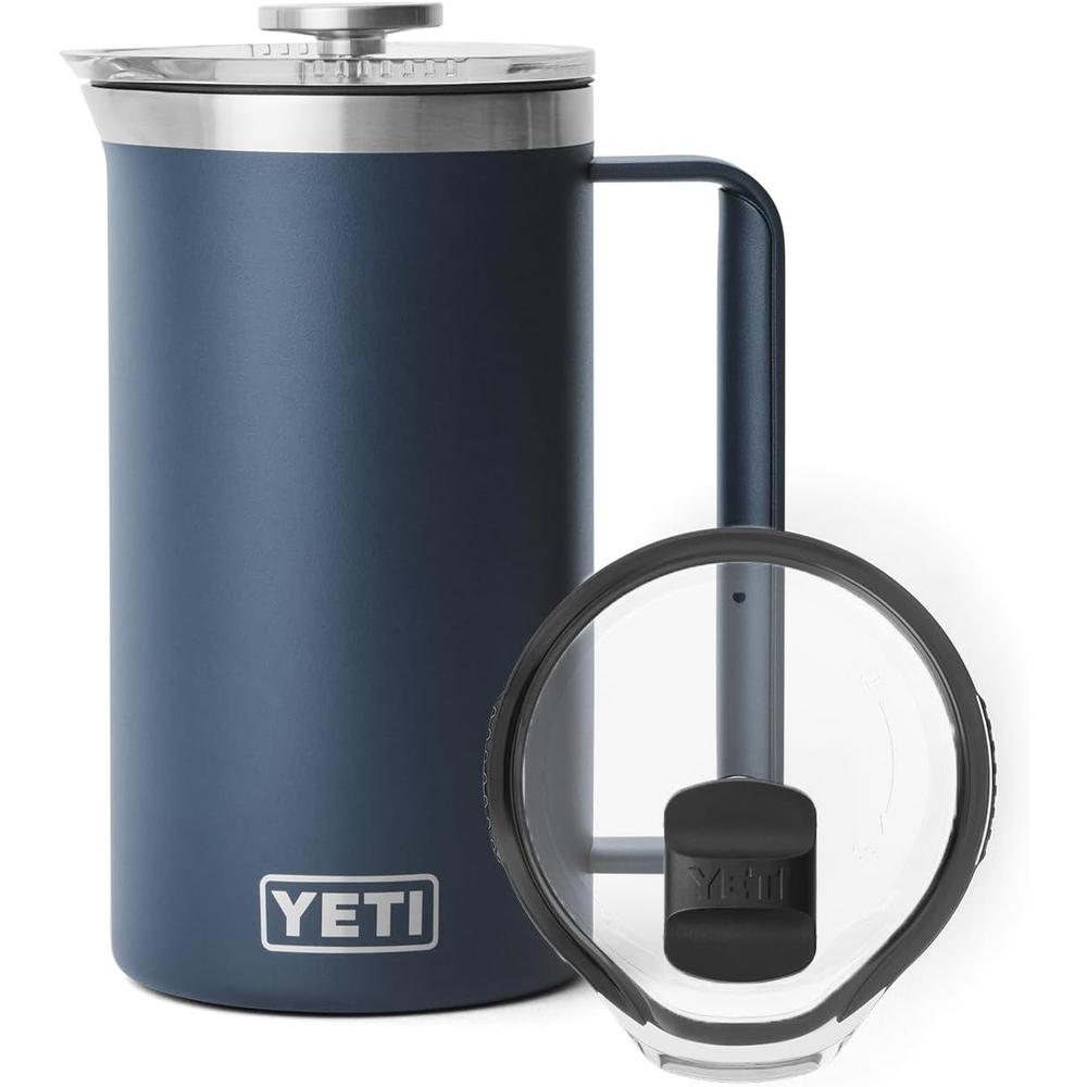 YETI Rambler Prensa Francesa con Tapa Magslider de 34 oz | Azul Marino