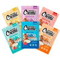 Snack para Gatos Naturalistic Cremi Variado 60gr Pack x6 und