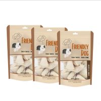 Nuditos de Vacuno Minis Friendly Dog Bolsa 10 unid  Pack x 3