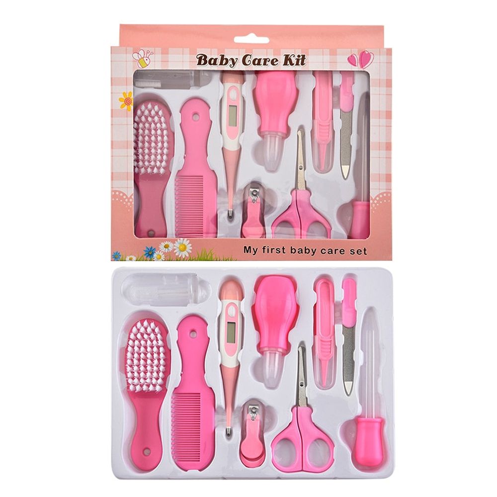 Set Baby Care de Limpieza para Bebes con Termómetro10P Set Baby Care de Limpieza para Bebes con Termómetro10P