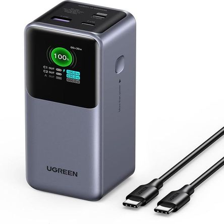 UGREEN Nexode Power Bank 20000mAh 130W Cargador portátil PB721 UGREEN Nexode Power Bank 20000mAh 130W Cargador portátil PB721