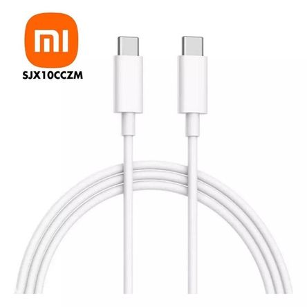 CABLE USB XIAOMI TIPO C - C 5AMP - BLANCO CABLE USB XIAOMI TIPO C - C 5AMP - BLANCO