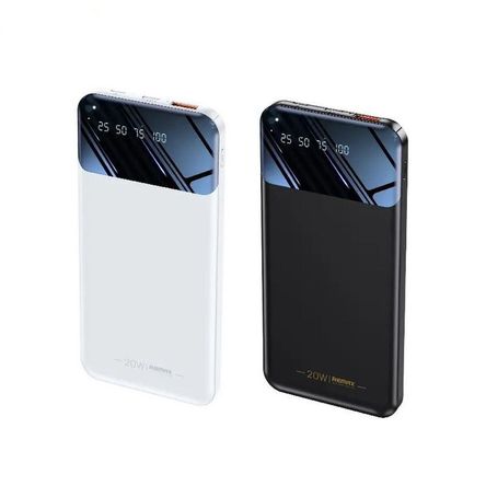Power Bank 10000 Mha Carga Rapida 20w Remax - Negro