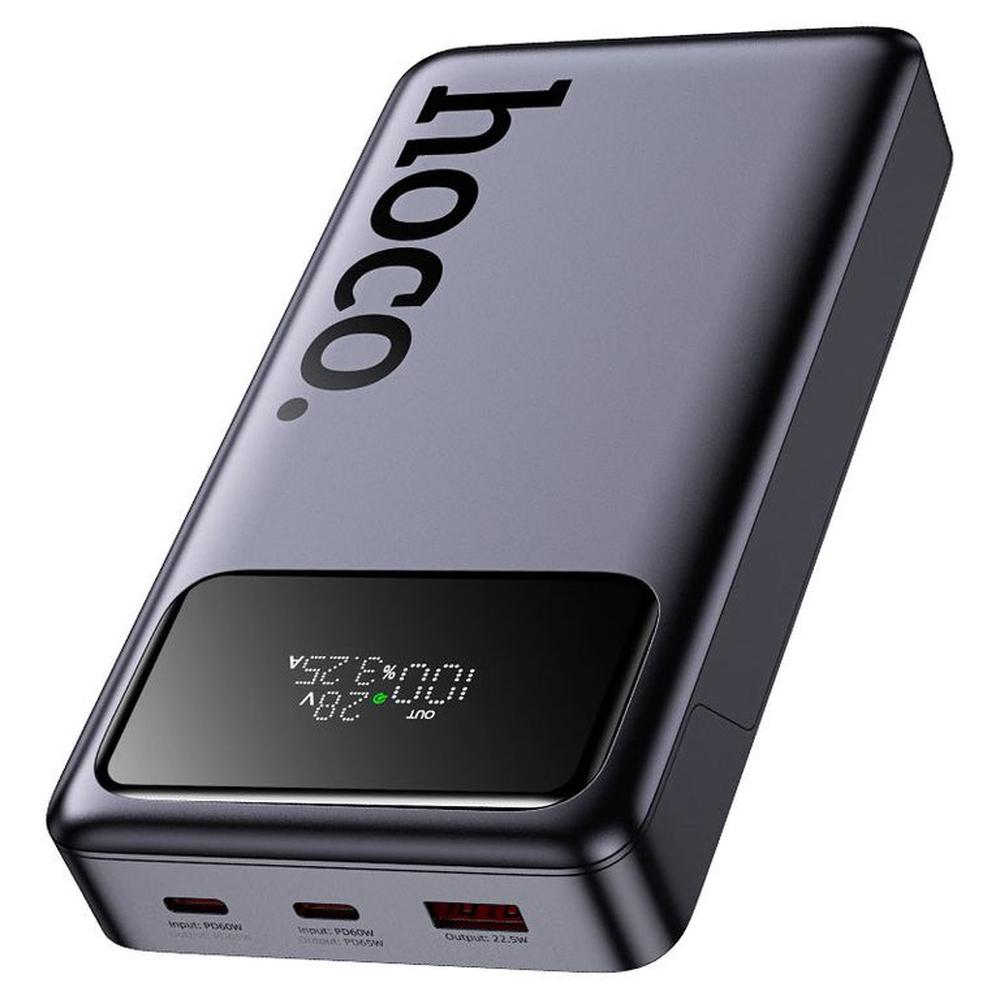 Power Bank 25,000 Mah 65W Con Pantalla Digital HOCO Q40 - GRIS Power Bank 25,000 Mah 65W Con Pantalla Digital HOCO Q40 - GRIS