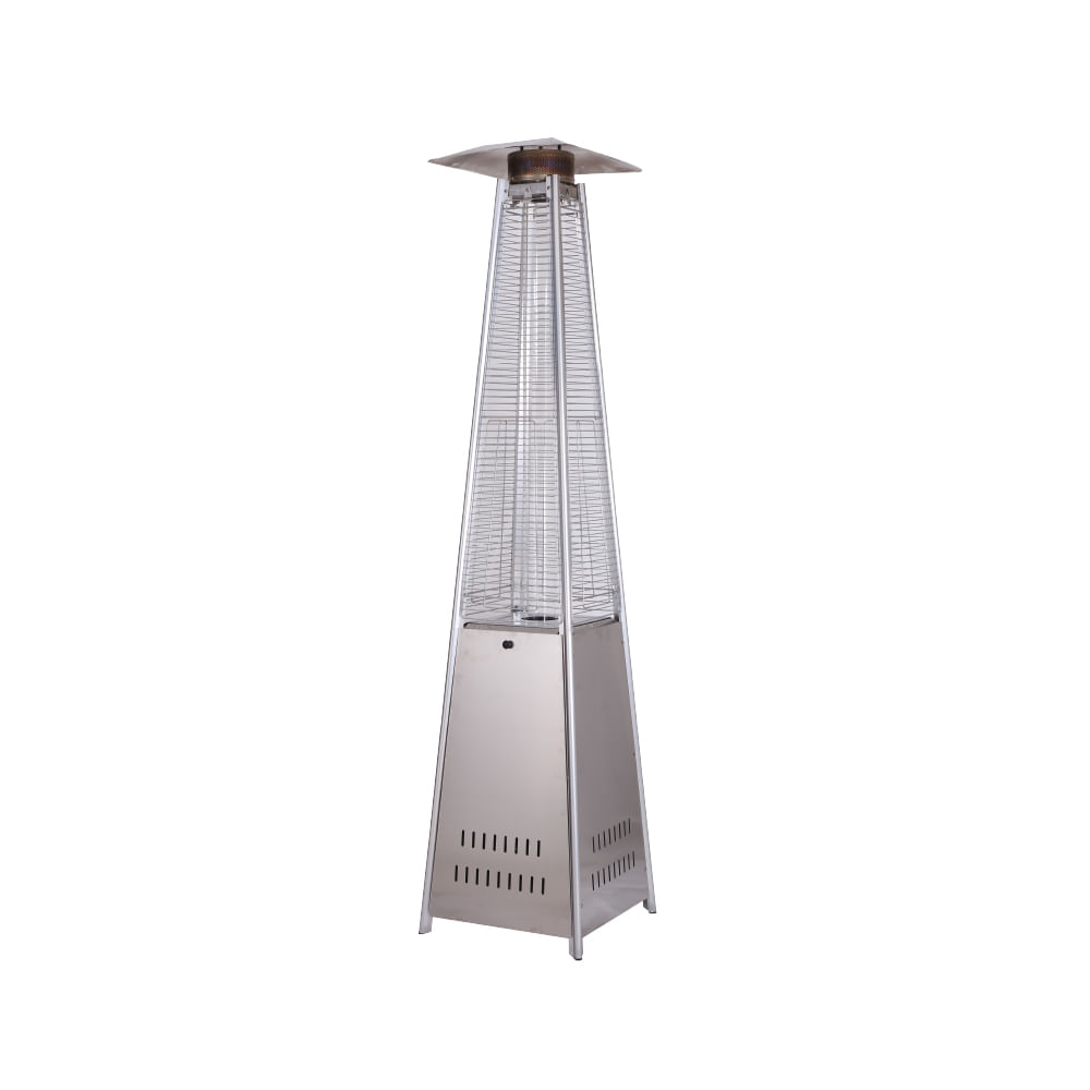Calentador de Patio Tipo Piramide a Gas Climapower 13000w Acero Inoxidable Calentador de Patio Tipo Piramide a Gas Climapower 13000w Acero Inoxidable