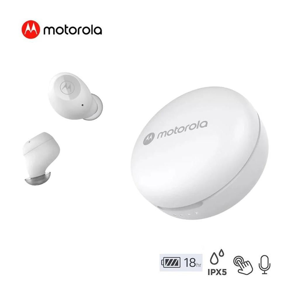 Motorola Audífonos Moto Buds 250 Inalámbricos con Micrófono - blanco