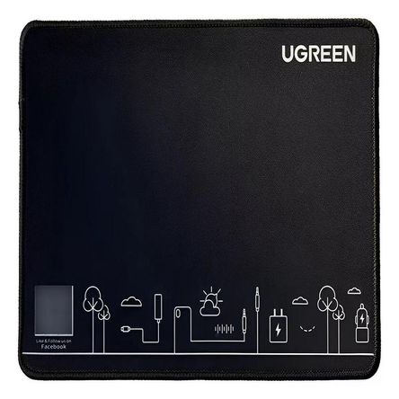 Mouse Pad Ugreen De Goma Antideslizante Negra