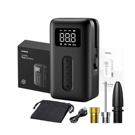 Compresor de Aire Portátil UGREEN recargable 5200mha Compresor de Aire Portátil UGREEN recargable 5200mha