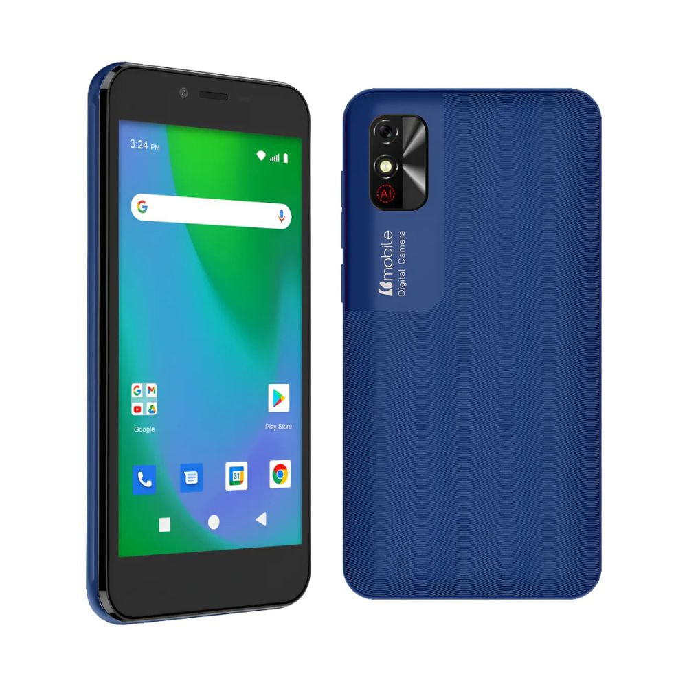 Teléfono Smartphone Bmobile BL52 3G 5'' 32+2GB 8 / 5 Mpx - Azul Teléfono Smartphone Bmobile BL52 3G 5'' 32+2GB 8 / 5 Mpx - Azul