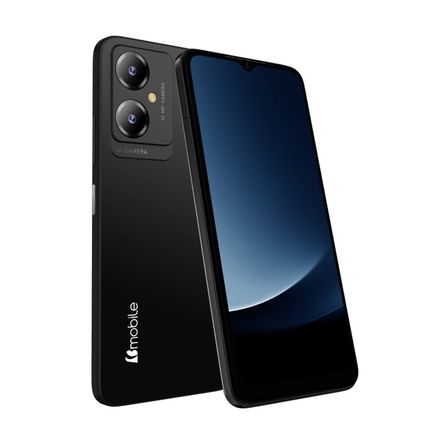 Teléfono Smartphone Bmobile BM65 PRO 4G 6.5'' 64+4GB Fingerprint 13+2 / 8 Mpx -Negro BM65PRONEGRO
