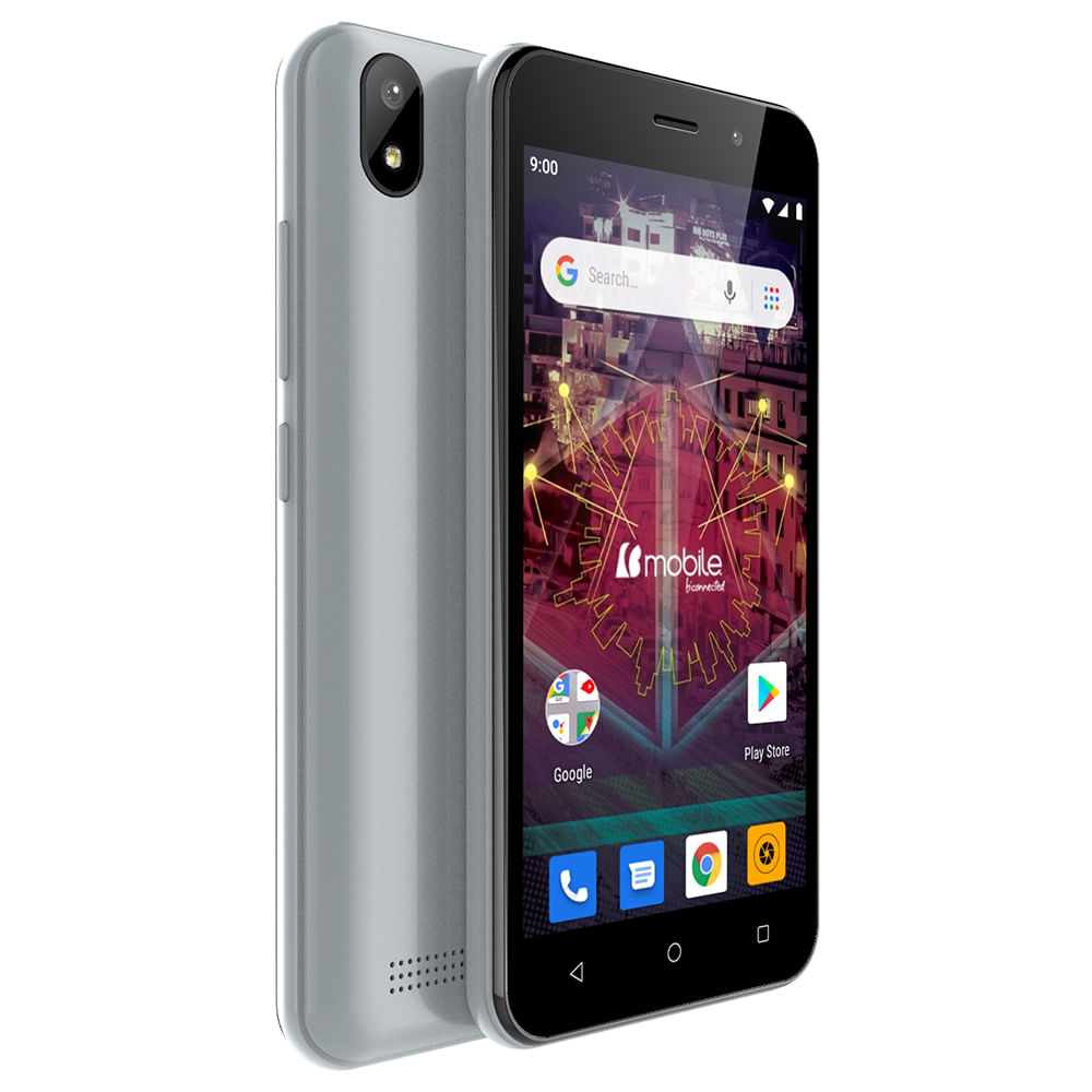 Teléfono Smartphone Bmobile AX754+ PRO 3G 5'' 32+1GB 8 / 2 Mpx - Plata Teléfono Smartphone Bmobile AX754+ PRO 3G 5'' 32+1GB 8 / 2 Mpx - Plata